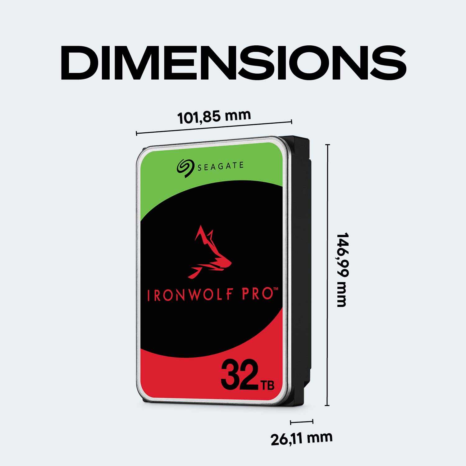 和パパ　Seagate IronWolf 3TB HDD NAS Seagate IronWolf Pro ST16000NT001 16TB 7200 RPM 256MB Cache 3.5